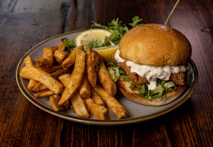 Fried Haddock Sandwich