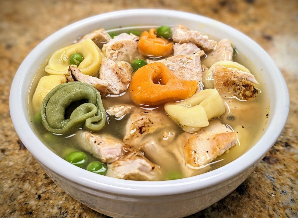 Chicken Tortellini soup