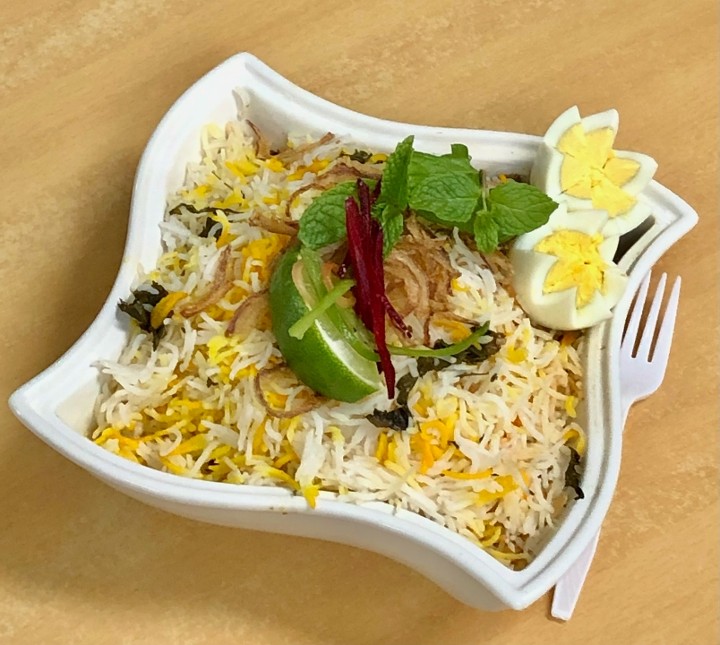 Hyderabadi Chicken Dum Biryani