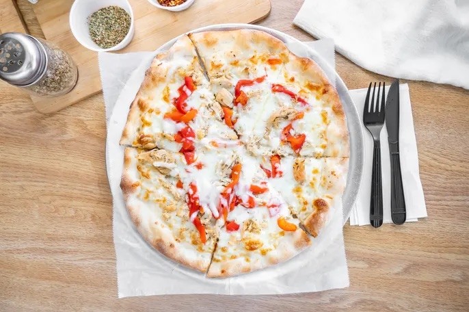 Tuscan White Pizza 10"