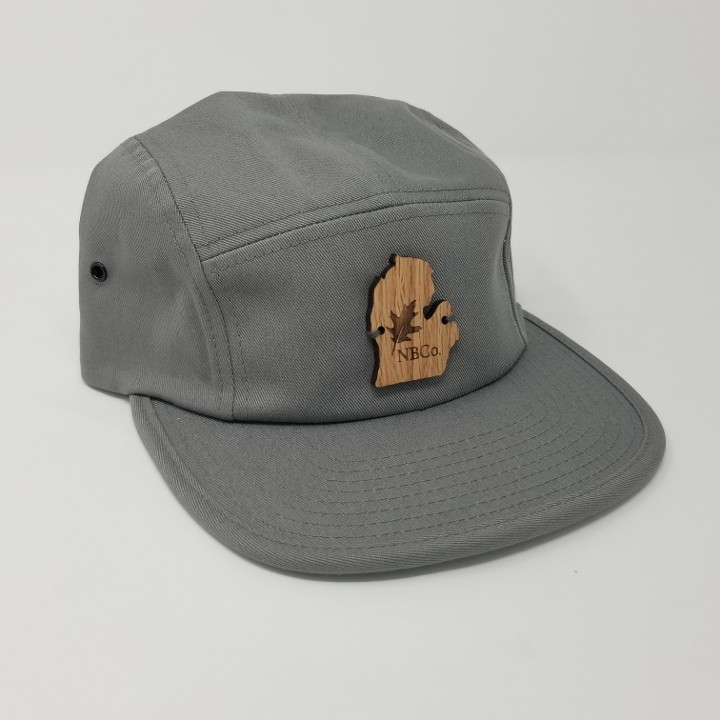 5 Panel Hat, Grey