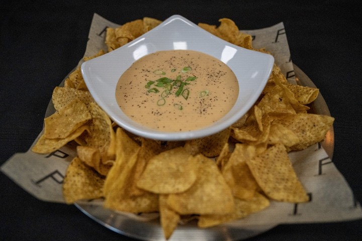 Chips and Beer Queso