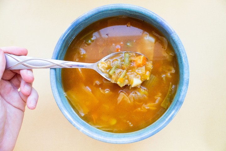 Straight Up Vegetable Soup