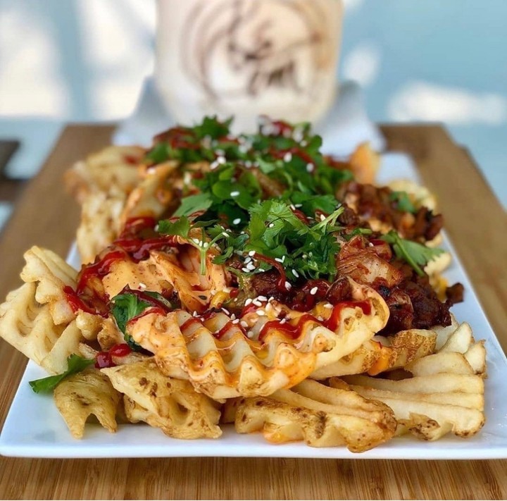 Kamikaze Filet Kimchi Fries