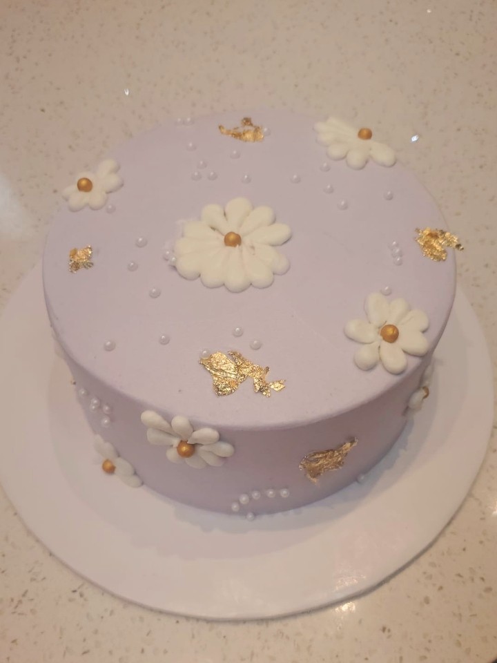 Enchanting Purple Cake