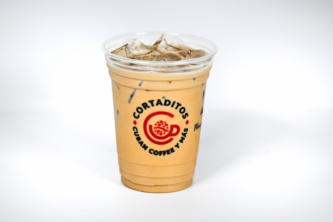 Cubano Cortado, Iced  Taste Full Beans Coffee, Tea & Cafe