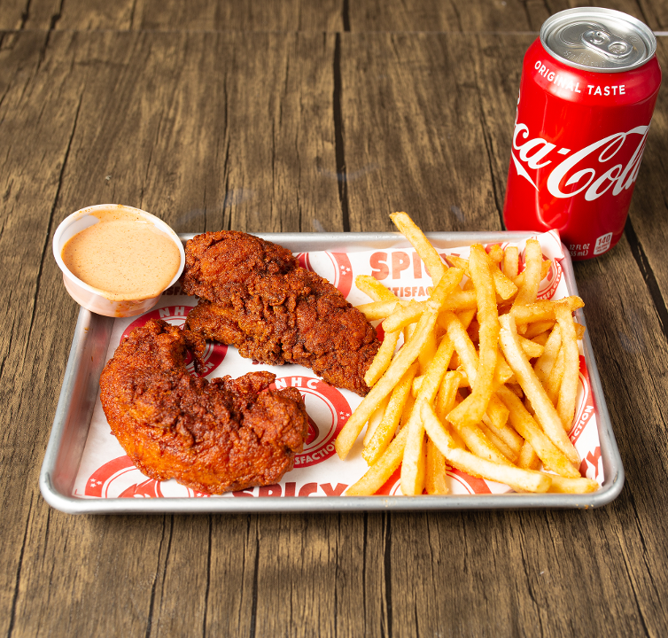 Chicken Tendo 2pc, Fries & Drink
