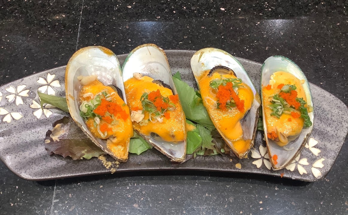 Baked Green Mussel