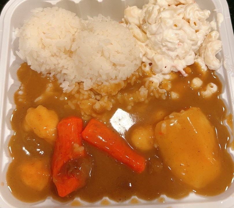 Shrimp Curry Plate