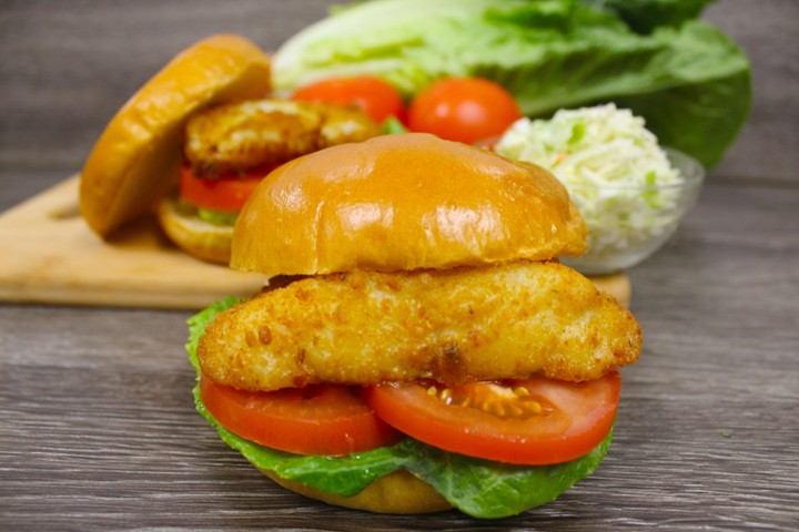 Hot Classic Cod Fish Sandwich