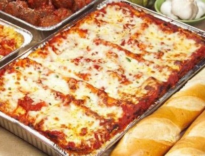 Lasagna Tray – Philly Cheesesteak