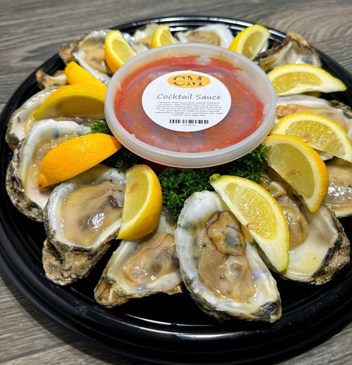 Oysters Half Shell Tray