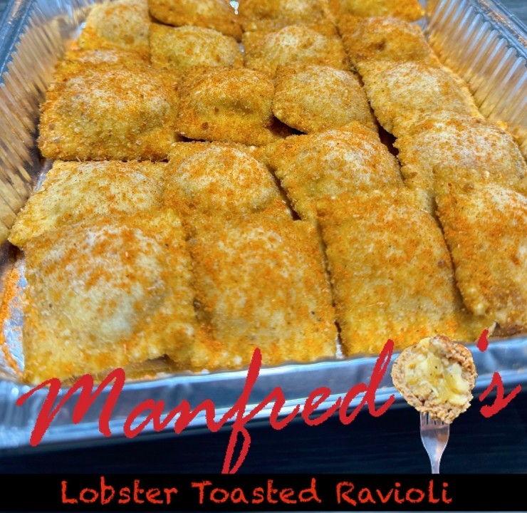 Toasted Lobster Ravioli Tray