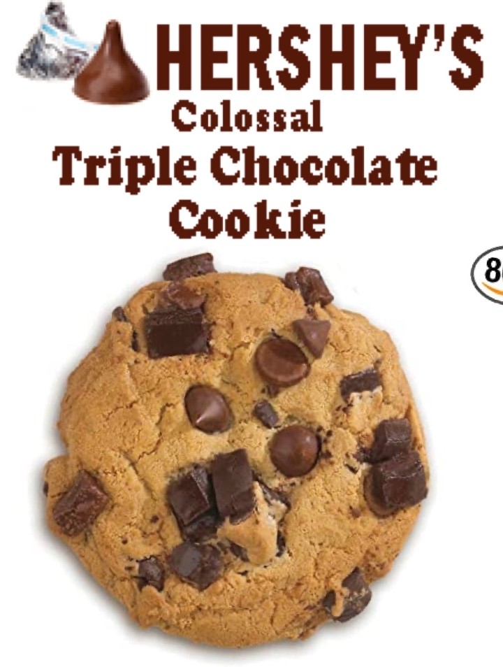 Hershey's Triple Chocolate Chunk Cookie