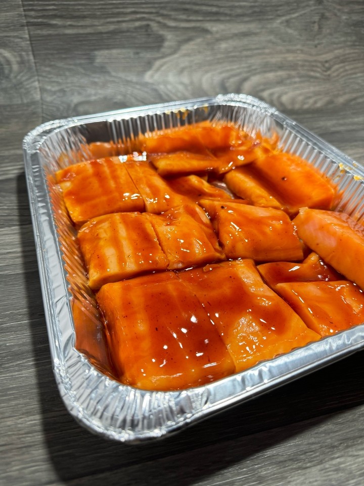 Bourbon Glazed Salmon Tray
