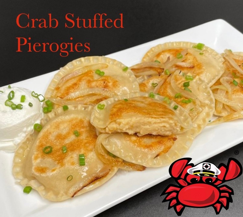 Crab Stuffed Pierogies