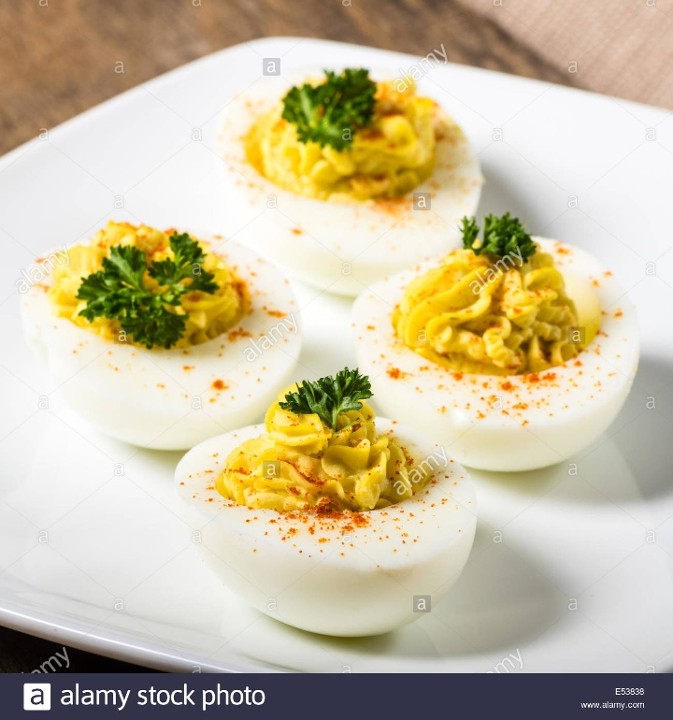 Traditional Stuffed Deviled Eggs