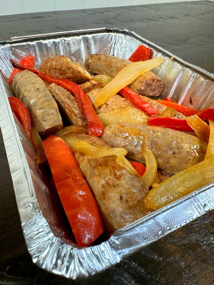 Manfredo's Sausage, Peppers & Onion Tray