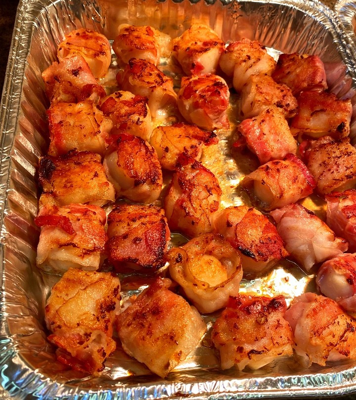 Bacon Wrapped Scallop Tray