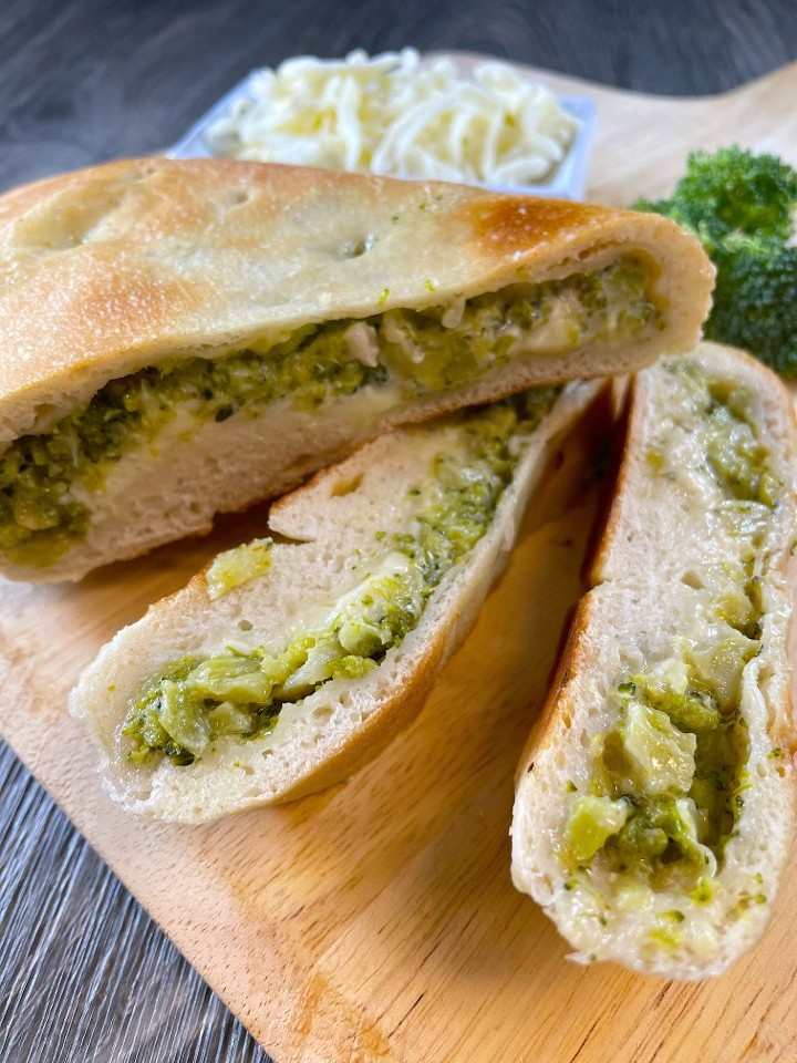 Broccoli & Cheese  Stuffed Bread