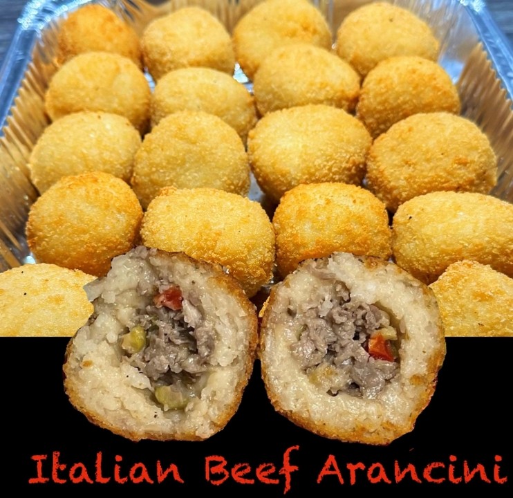 Italian Beef Arancini Tray
