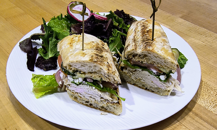 Mediterranean Turkey Sandwich