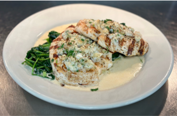 Crab Crusted Chicken^