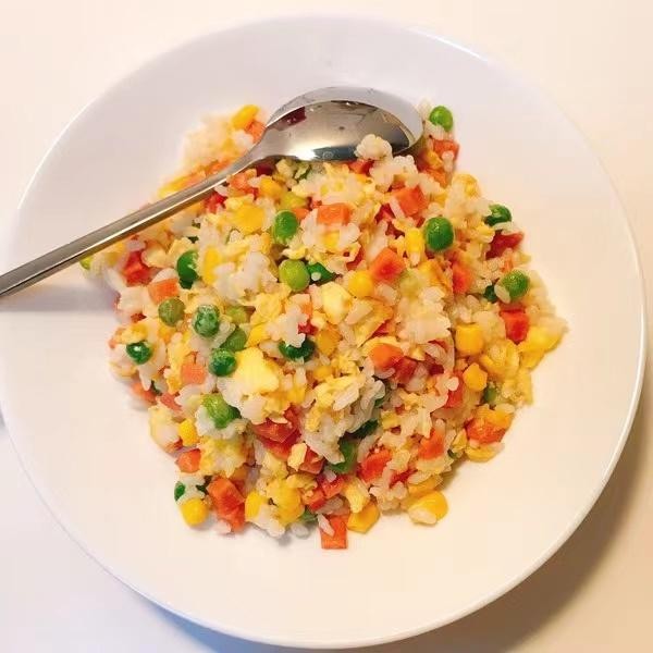 House Special Ham,Egg and Vegetable Fried Rice 扬州炒饭