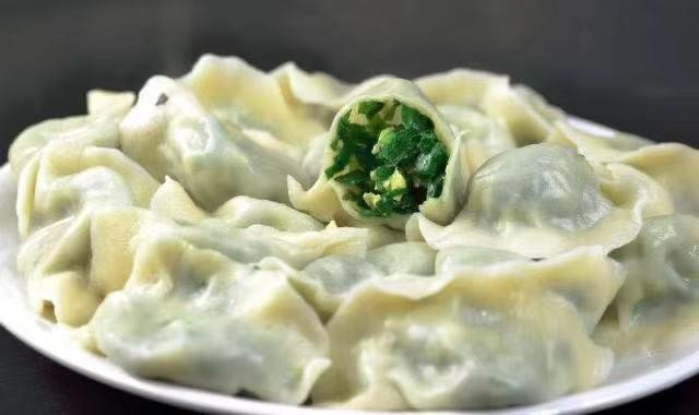 Pork Chive Dumplings 猪肉韭菜水饺