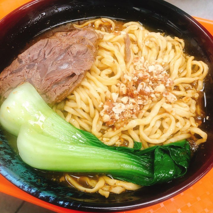 Chongqing Noodles + Spiced Beef Shank(Spicy) 重庆小面+牛肉