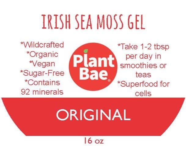Original Irish Sea Moss Gel - 16 oz
