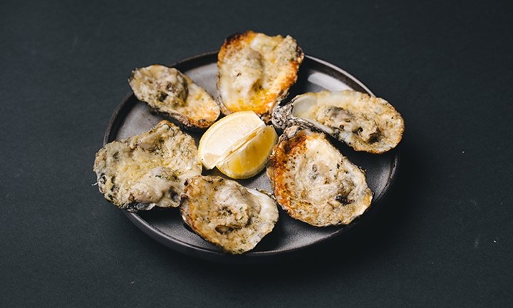 Charbroiled Oysters Half Dozen