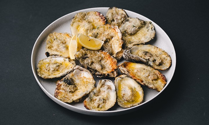 Charbroiled Oysters Dozen
