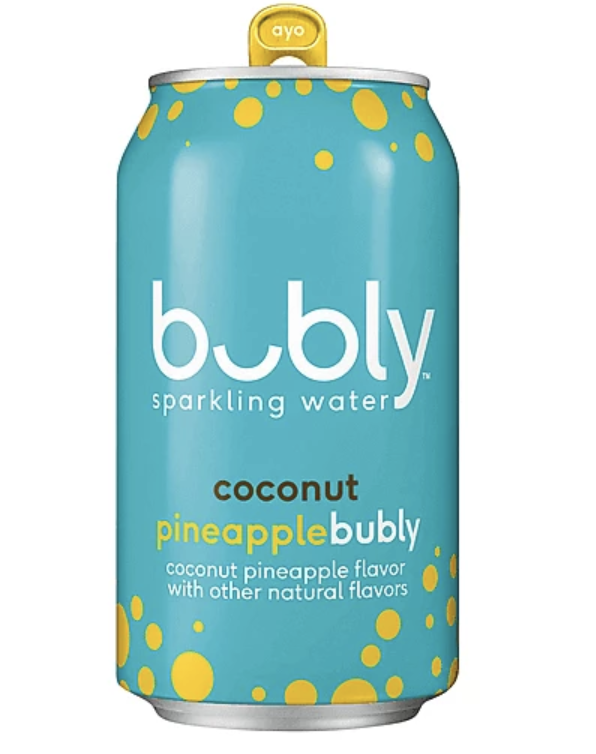 Bubly Coconut Pineapple - 12oz Can
