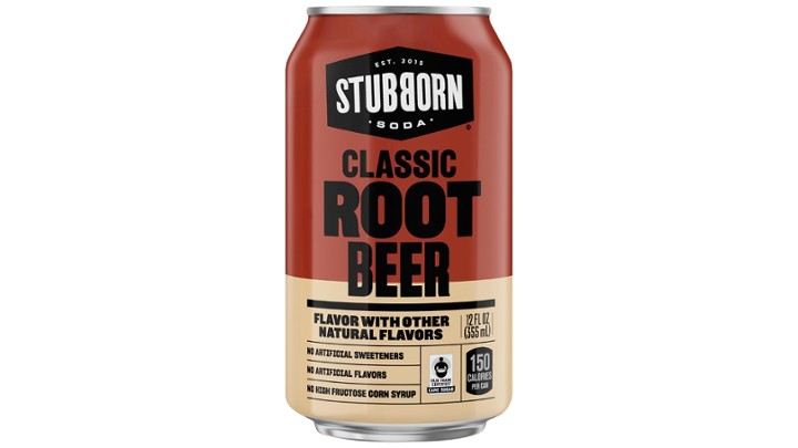 Stubborn Classic Root Beer - 12oz Can