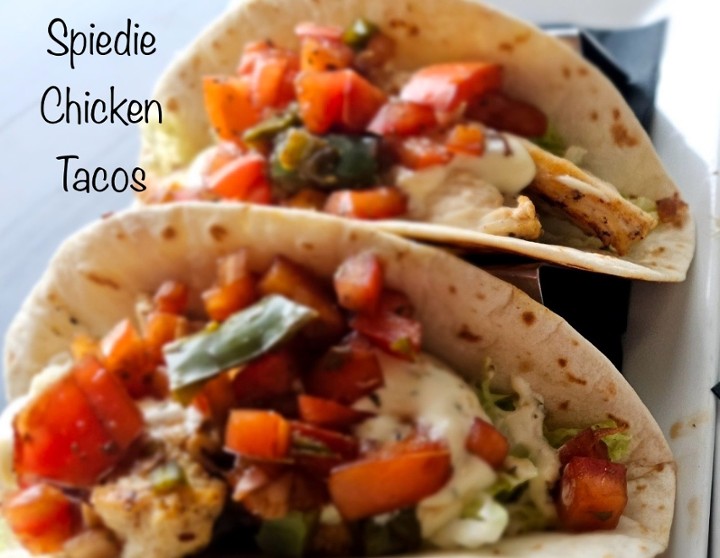 Spiedie Chicken Tacos