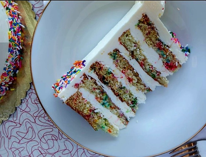 Birthday Cake Slice