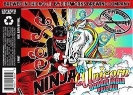 Pipeworks "Ninja vs. Unicorn" - double ipa -