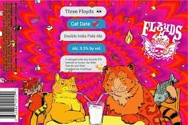 3 Floyd's "Cat Date" - Double IPA - (4 pack 16oz cans) 9.5%
