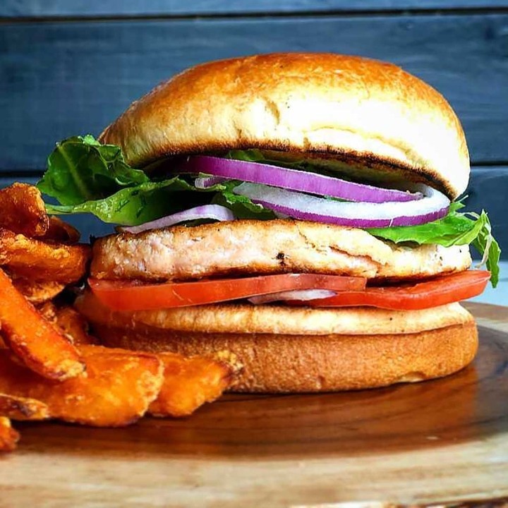 SALMON BURGER