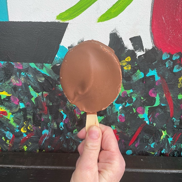 Hand Dipped Milk Chocolate Ice Cream Bar