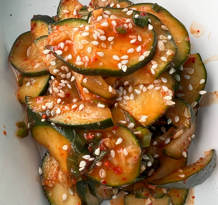 Korean Cucumber Pickles