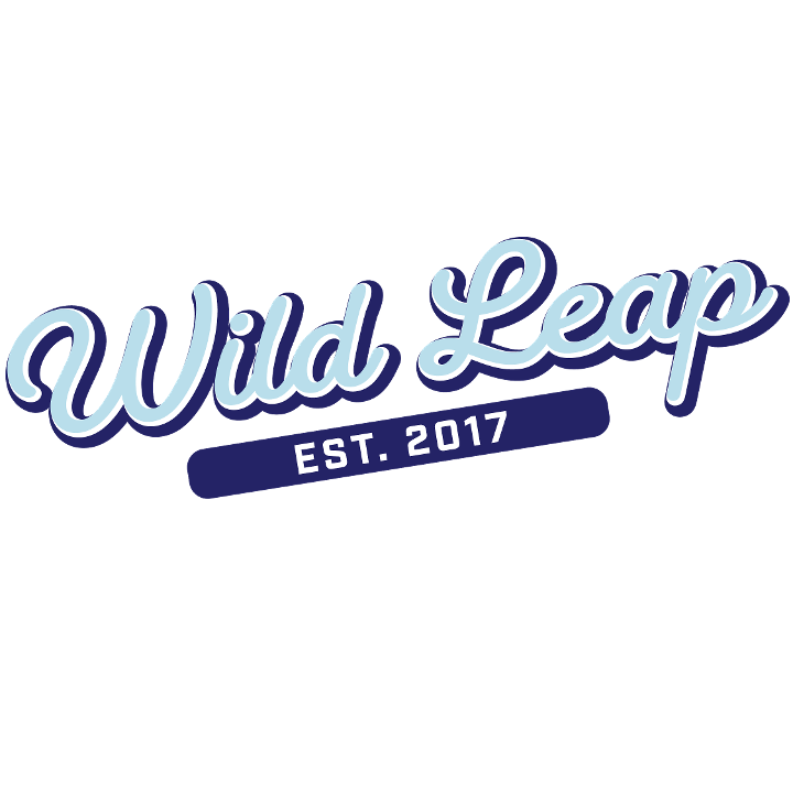 Wild Leap Script Sticker