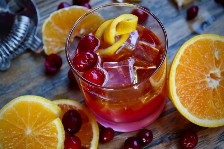 Cranberry Bourbon Margarita