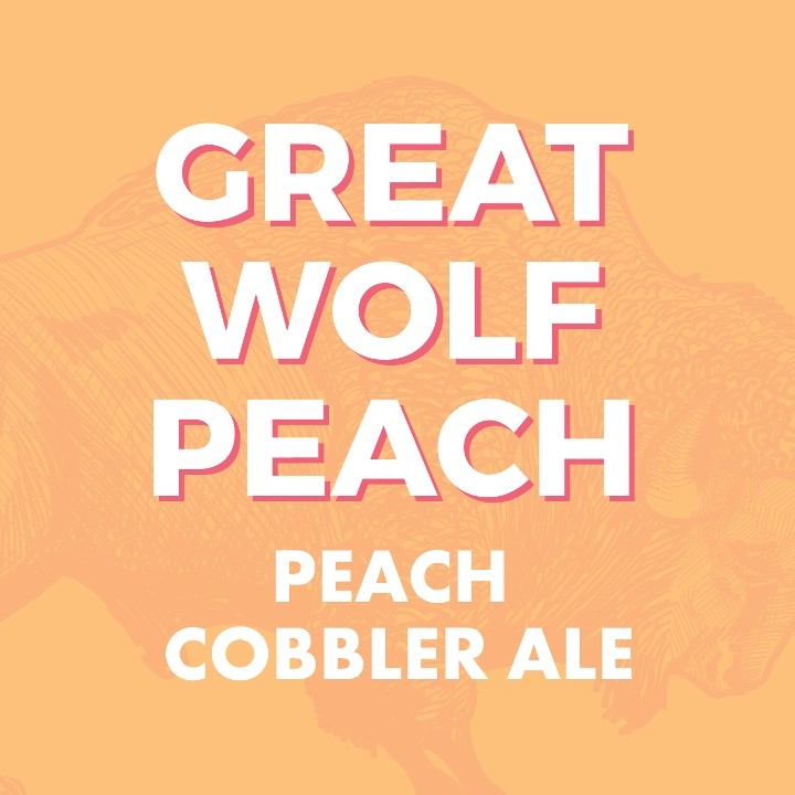 Great Wolf Peach (6.5%) 13 oz.