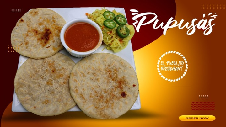 Beans & Cheese Pupusa (3)