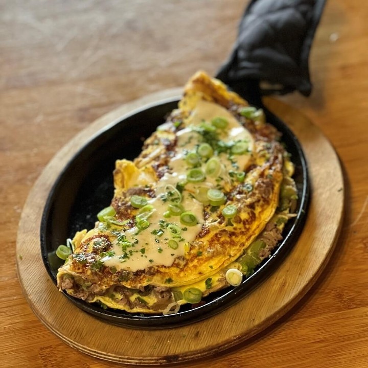 PHILLY STEAK OMELET