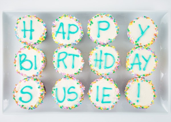 Happy Birthday Cupcake Dozen Box