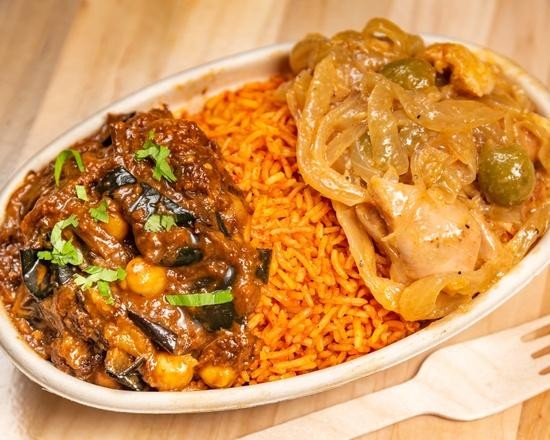 Chicken Yassa & Katarica Curry Bowl