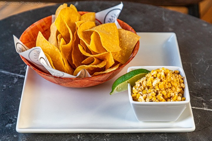 Street corn and Chips